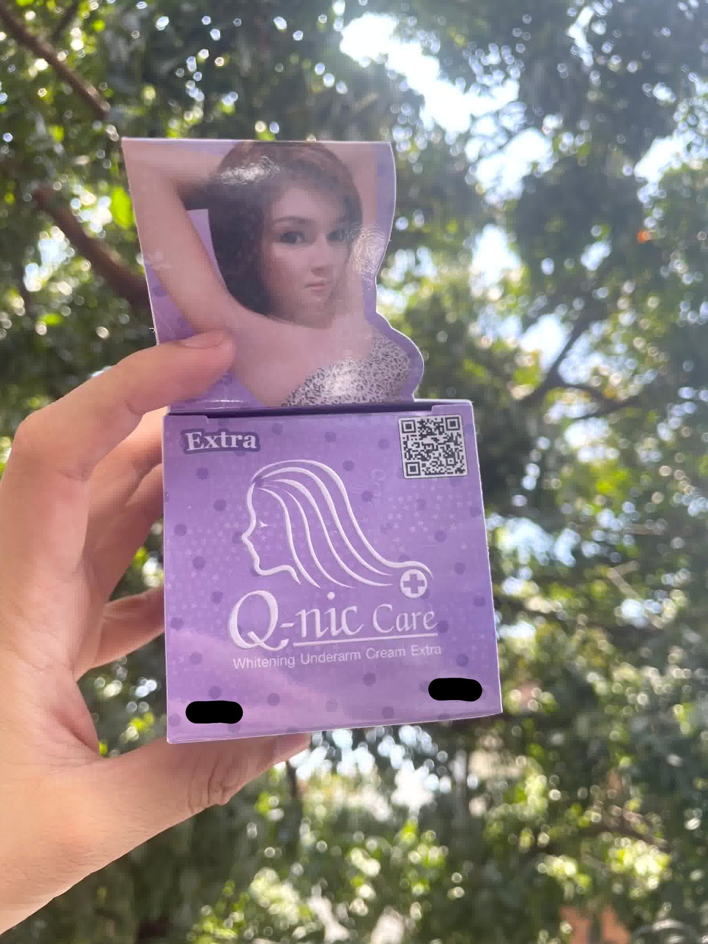 Q-nic Care Whitening Underarm Cream Extra 20g
