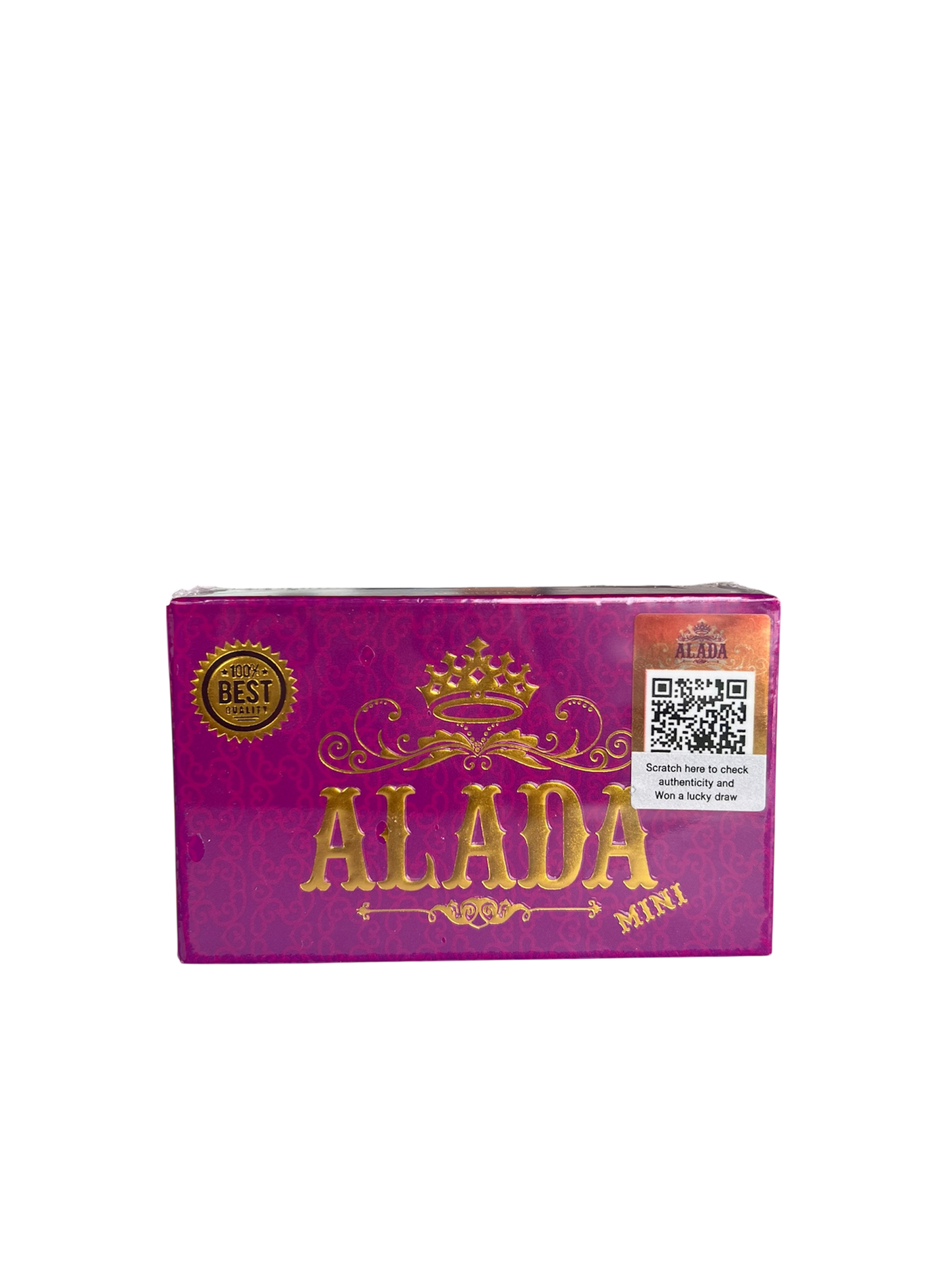 Mini ALADA Whitening Soap – Glutathione & Collagen (80g)