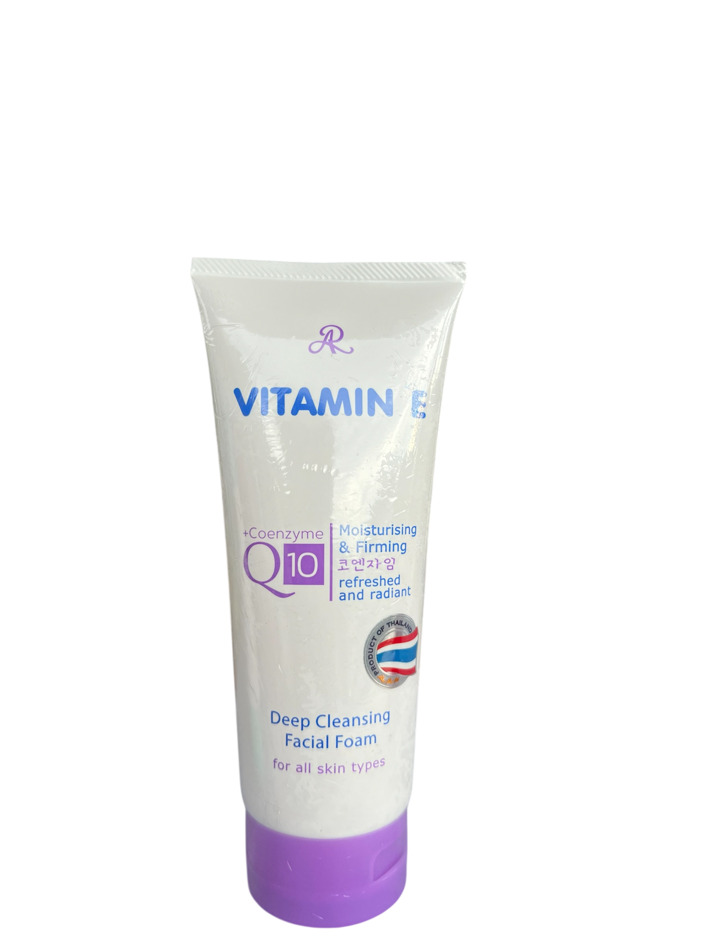 AR Vitamin E + Coenzyme Q10 Deep Cleansing Facial Foam – Moisturizing & Firming (190ml)