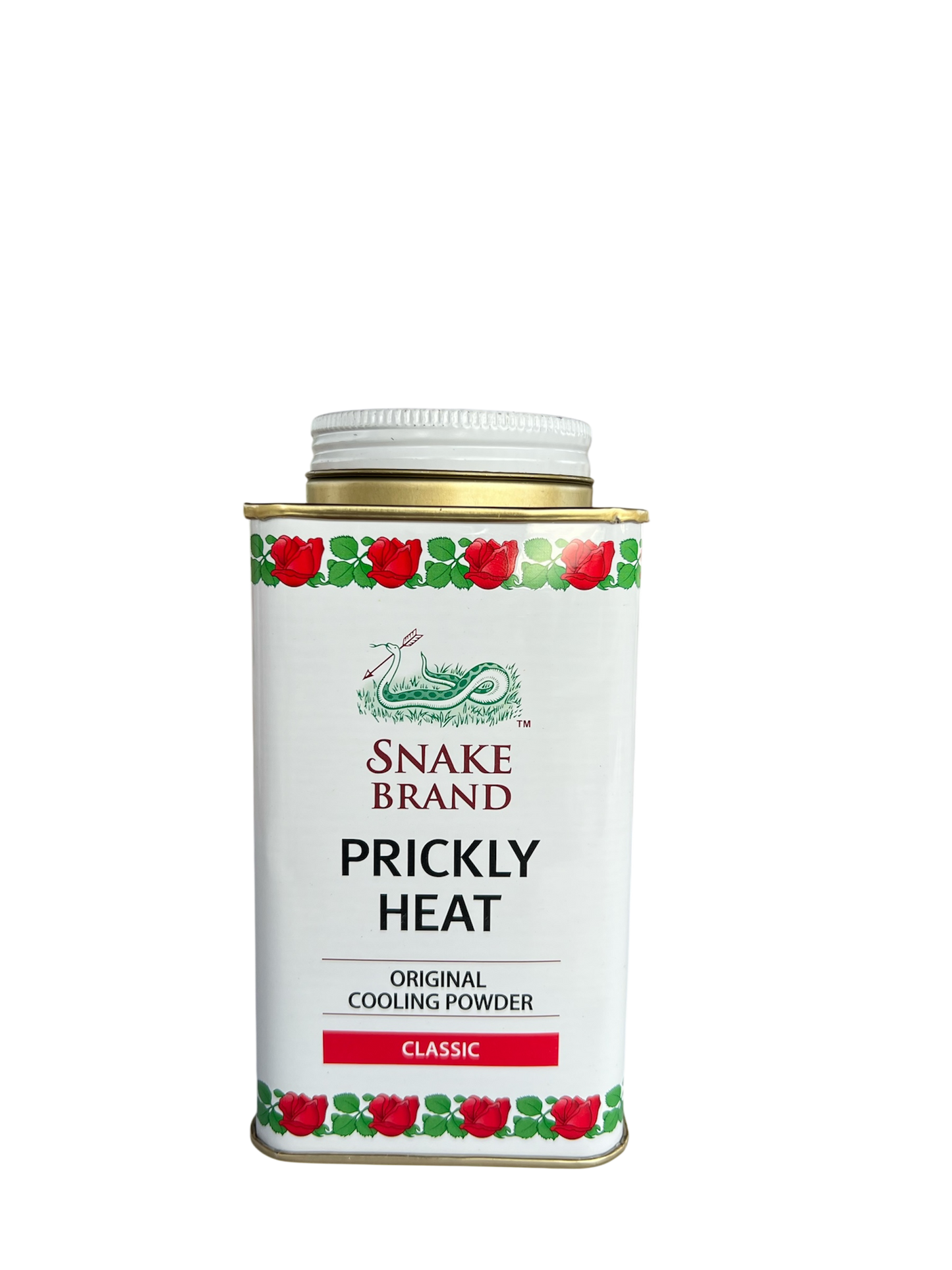 Snake Brand Prickly Heat Cooling Powder – Classic (140g)