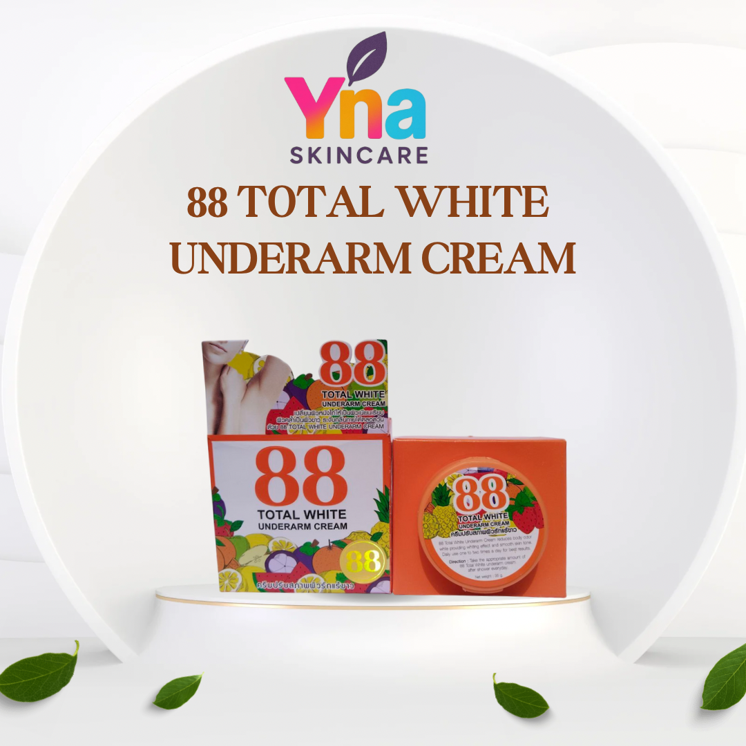88 TOTAL WHITE UNDERARM CREAM Brightening • Smoothing • Odor-Control Underarm Cream