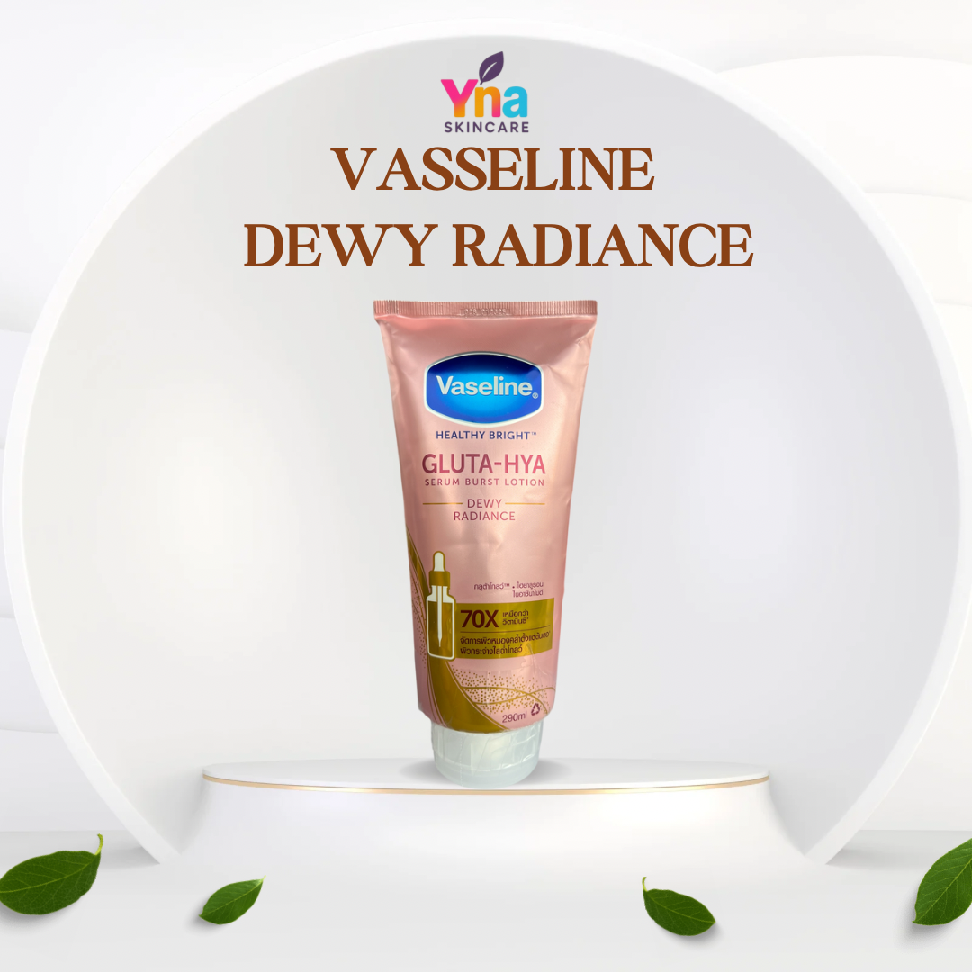 Vaseline Healthy Bright Gluta-HYA Serum Burst Lotion – Dewy Radiance (290ml)