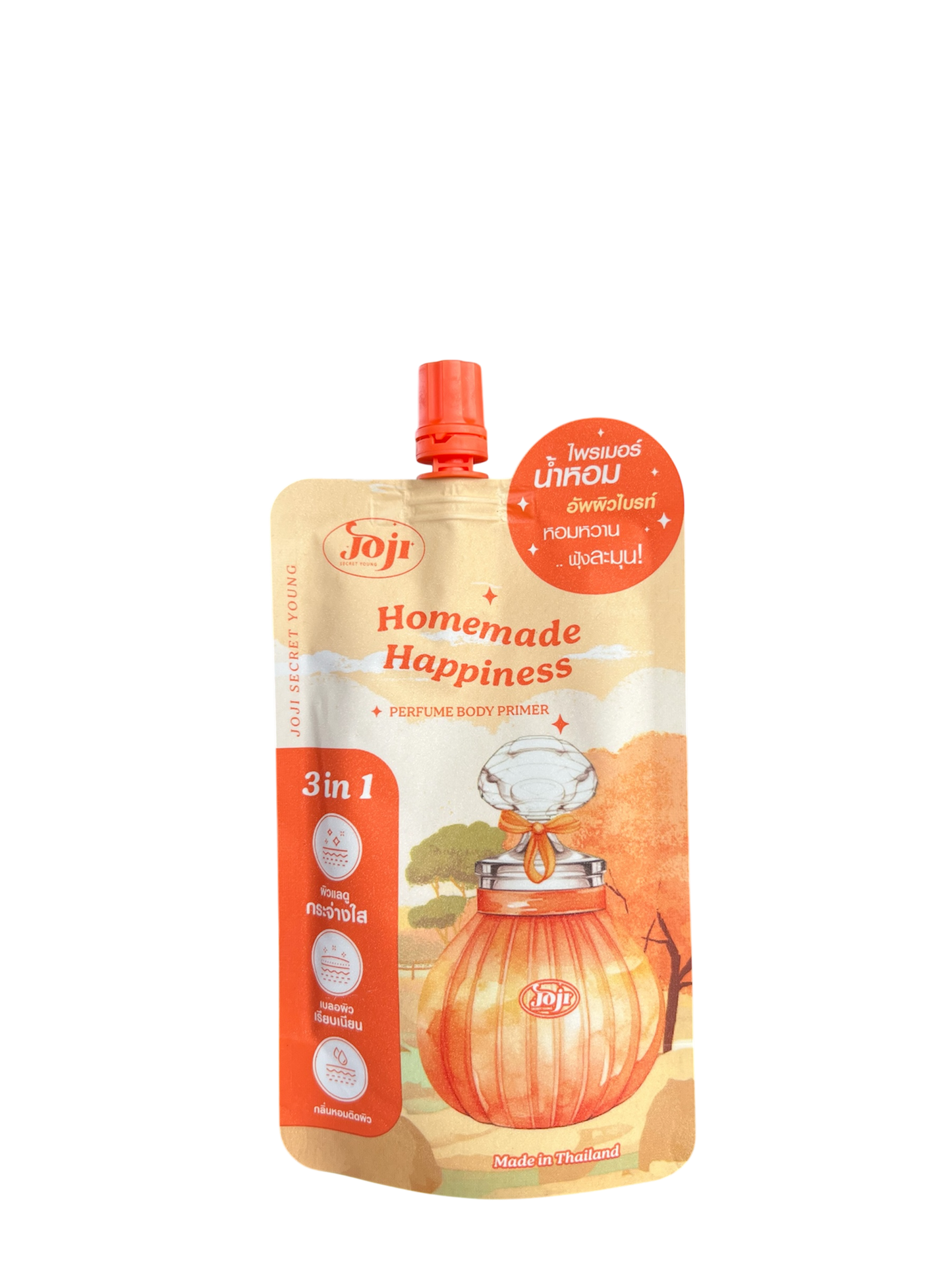 Joji Homemade Happiness Body Primer – 3-in-1 Perfume Moisturizing Lotion (50ml)