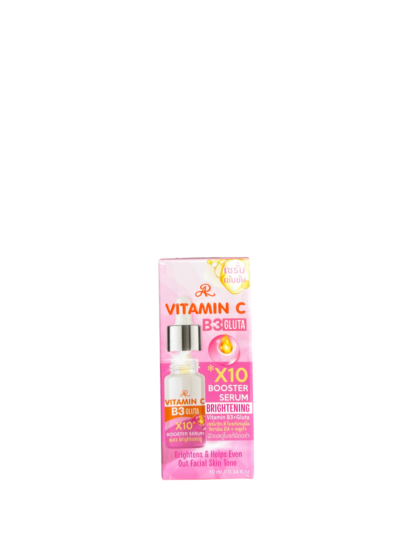 Vitamin C B3 + Gluta X10 Booster Serum – Brightening Facial Serum 10ml