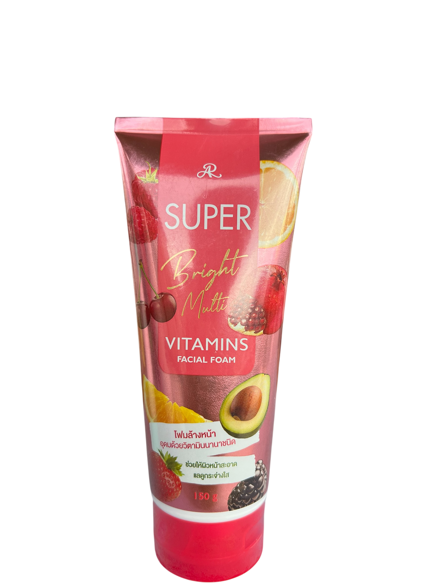 AR Super Bright Multi Vitamins Facial Foam – Deep Cleansing & Brightening (150g)