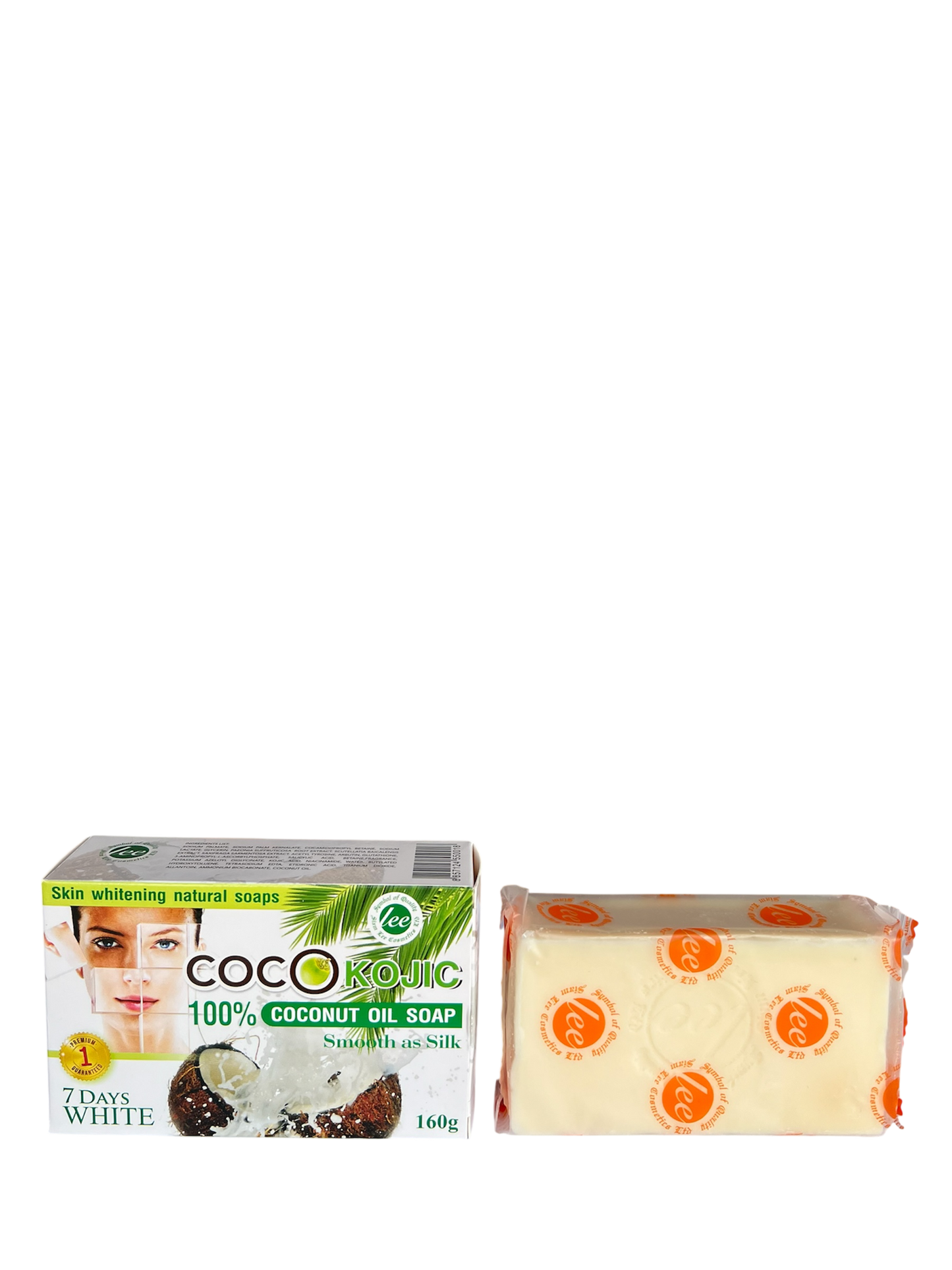 Lee Soap Coco Oil Kojic Acid Soap – Whitening & Moisturizing (160g)
