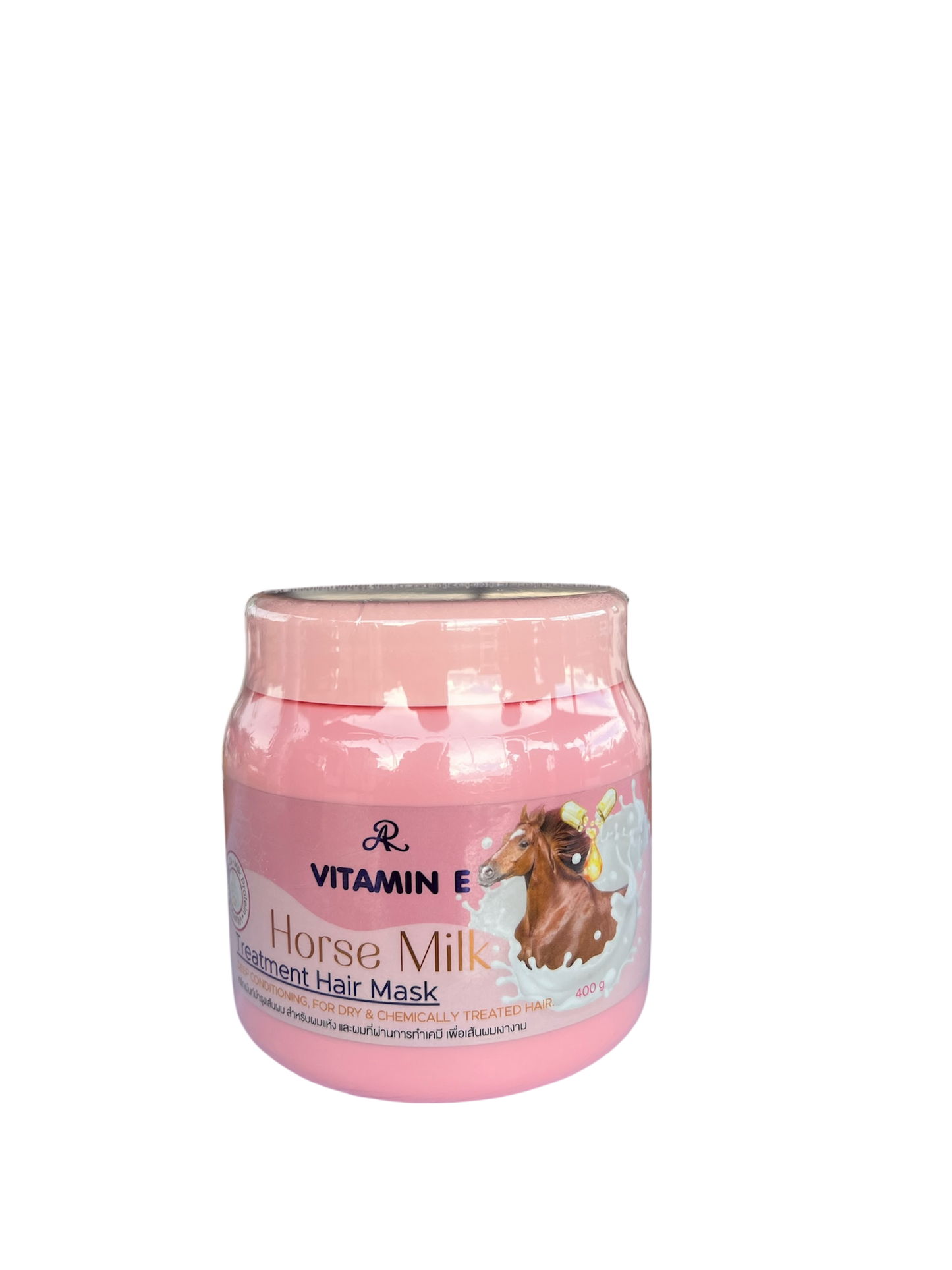 AR Vitamin E Horse Milk Hair Mask – Deep Repair for Dry & Chemically Treated Hair (400g)