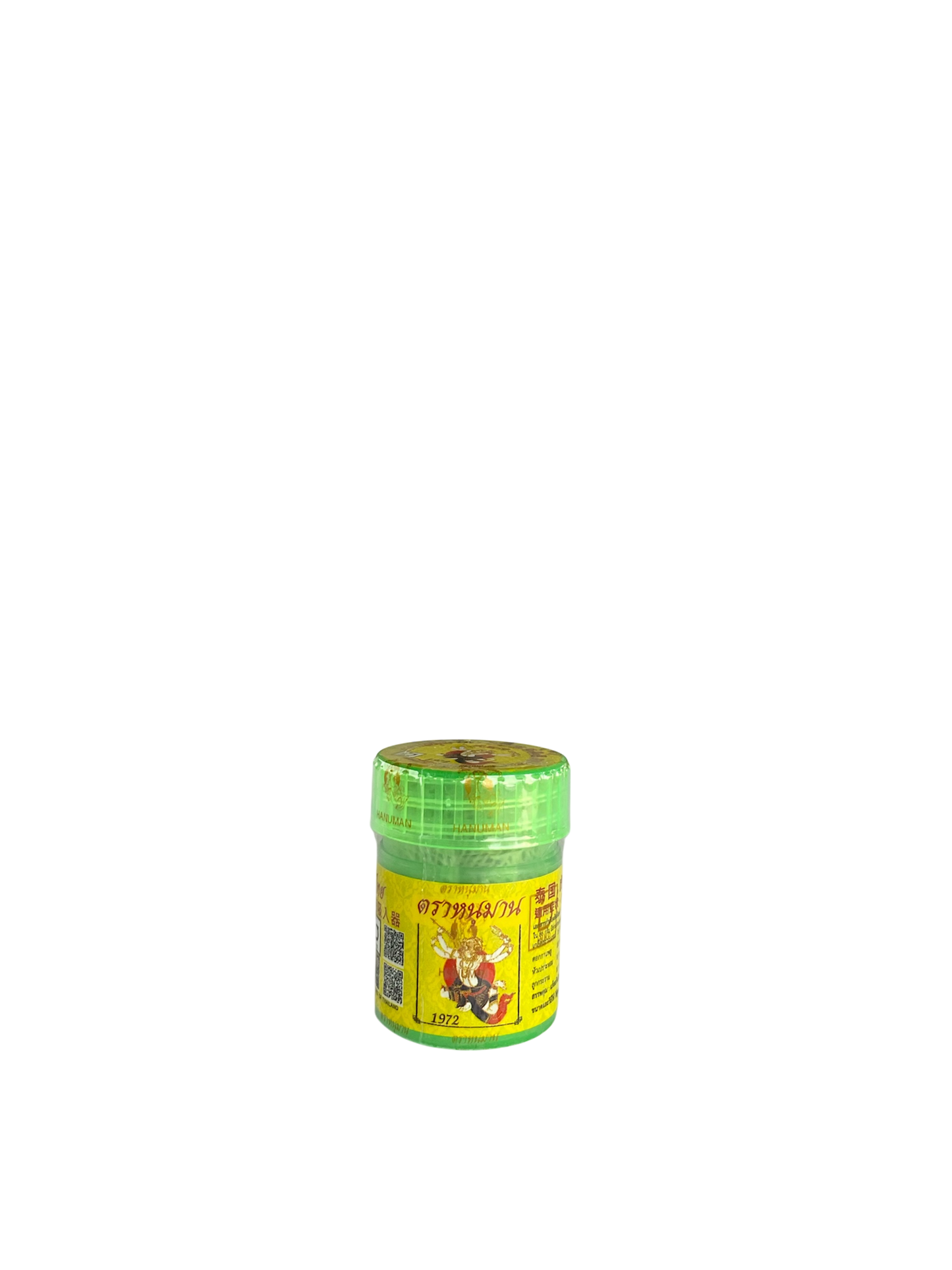 Hanuman Thai Herbal Balm – Cooling Relief for Headache, Muscle Pain & Insect Bites (Small Size)