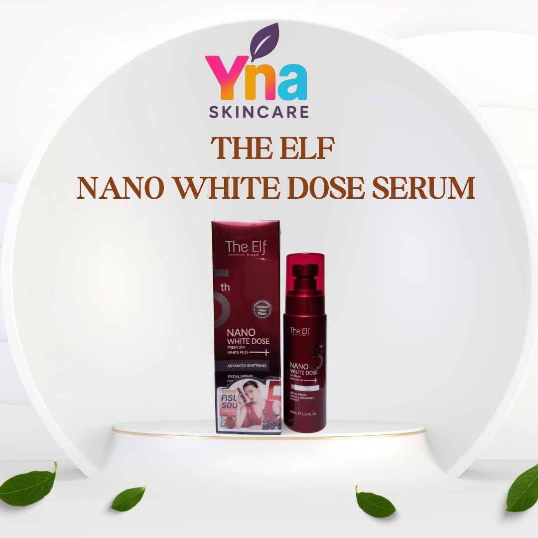 THE ELF NANO WHITE DOSE SERUM  Advanced Whitening • Skin Brightening • Dark Spot Corrector