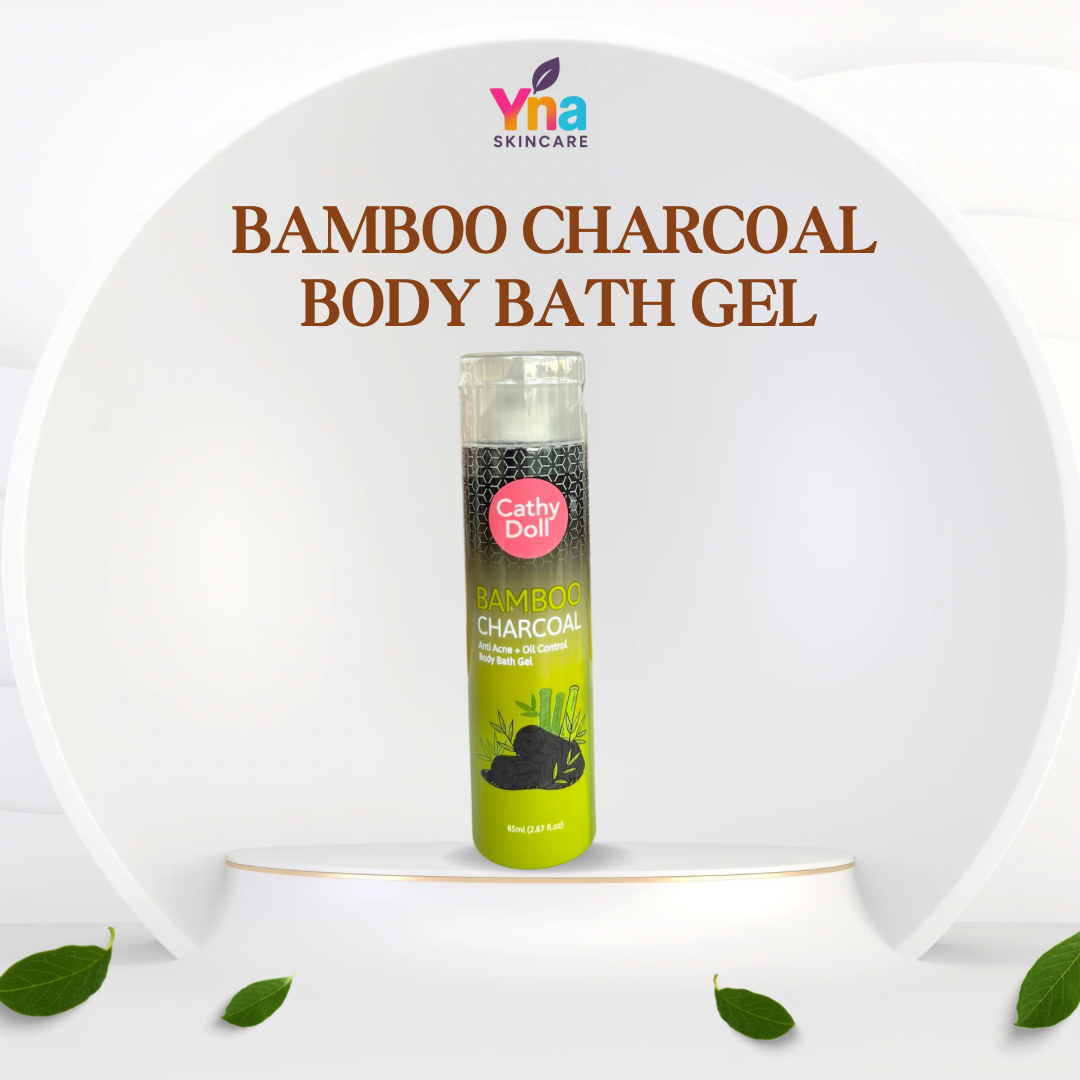 Cathy Doll Bamboo Charcoal Body Bath Gel – Anti-Acne & Oil Control (85ml)