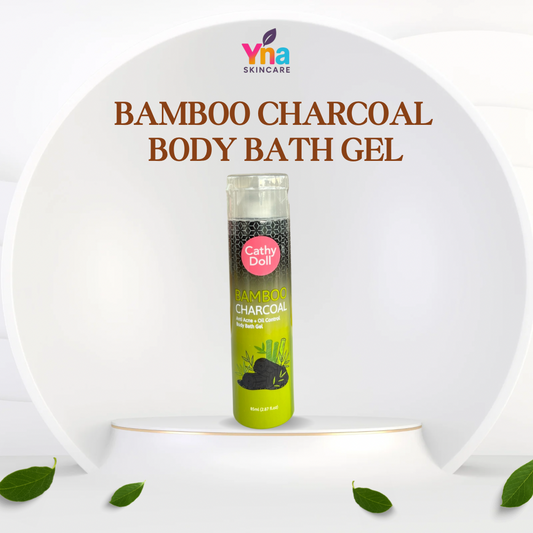 Cathy Doll Bamboo Charcoal Body Bath Gel – Anti-Acne & Oil Control (85ml)
