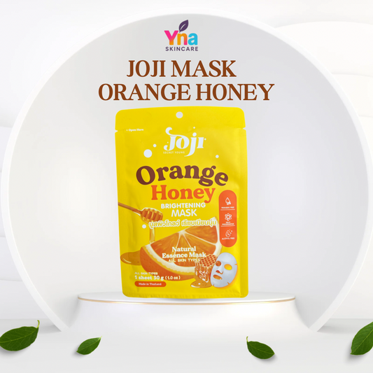 Joji Orange Honey Brightening Mask – Natural Essence Sheet Mask (30g)
