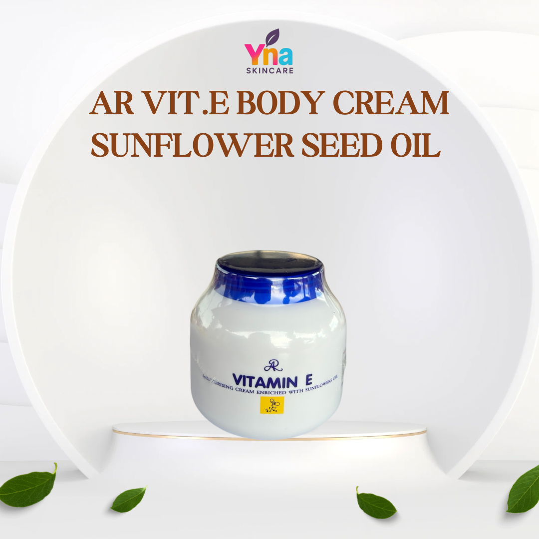 AR Vitamin E Body Cream with Sunflower Seed Oil – Deep Moisturizing & Nourishing Skin