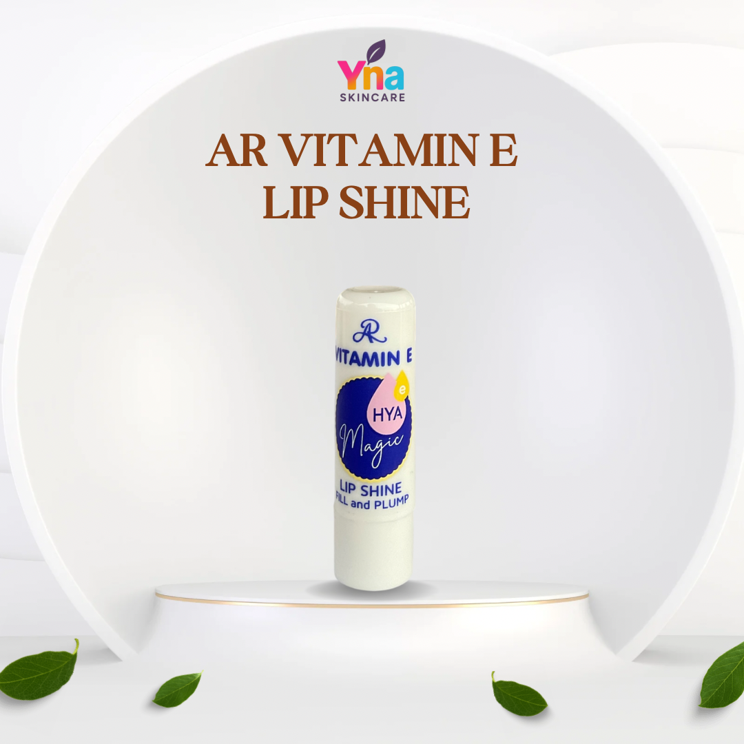 AR Vitamin E Lip Shine – HYA Magic Lip Balm for Moisture & Plump Lips