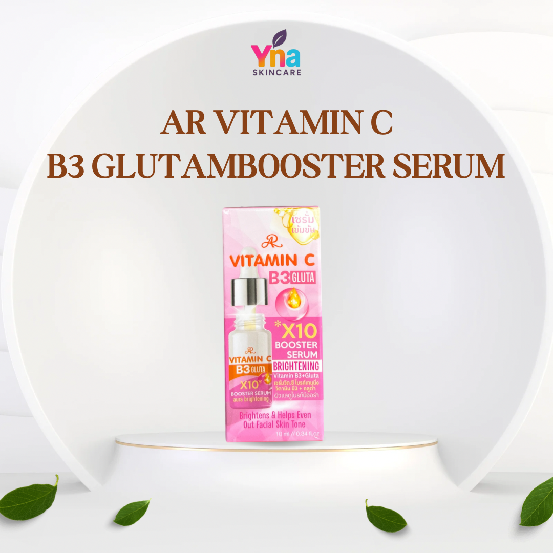 Vitamin C B3 + Gluta X10 Booster Serum – Brightening Facial Serum 10ml