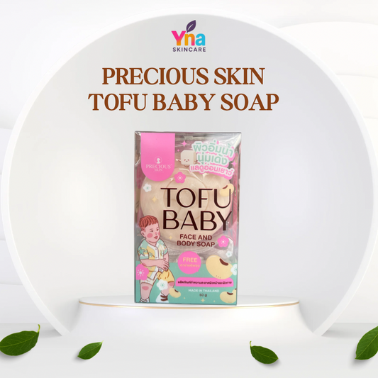 Precious Skin Tofu Baby Soap – Gentle Face & Body Cleanser (50g)