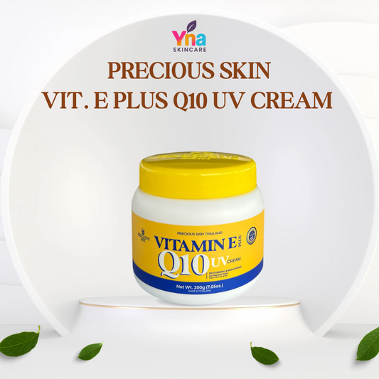 Precious Skin Vitamin E Plus Q10 UV Cream – Brightening & Anti-Aging Body Moisturizer
