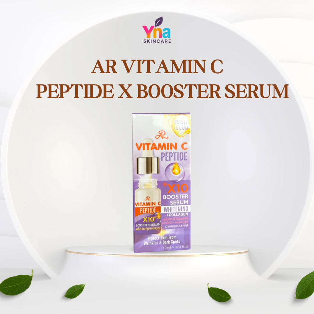 Vitamin C Peptide X10 Booster Serum – Whitening & Collagen Facial Serum 10ml