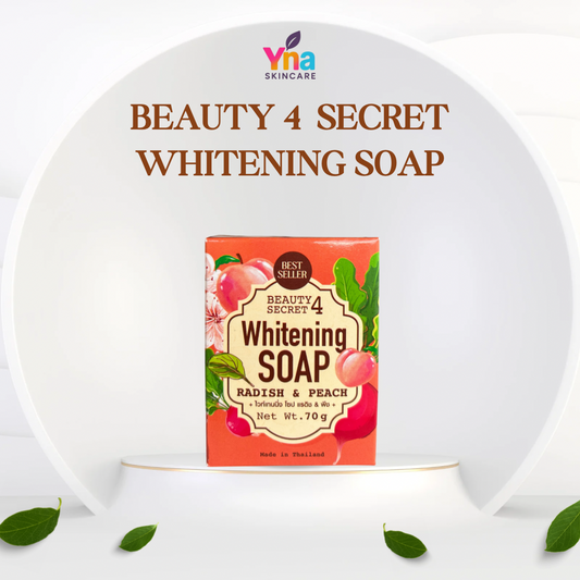 Beauty Secret 4 Whitening Soap – Radish & Peach (70g)