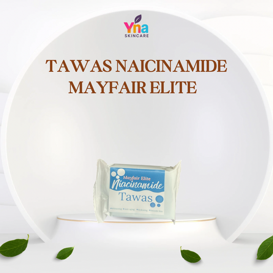 Tawas Niacinamide Mayfair Elite Soap – Whitening & Hydrating (50g)