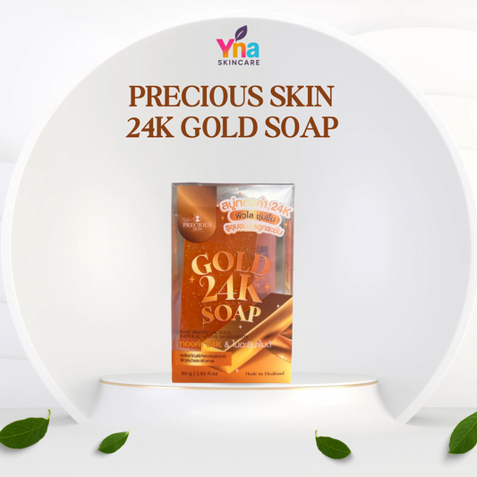 Precious Skin 24K Gold Soap – Brightening & Anti-Aging Care (80g)