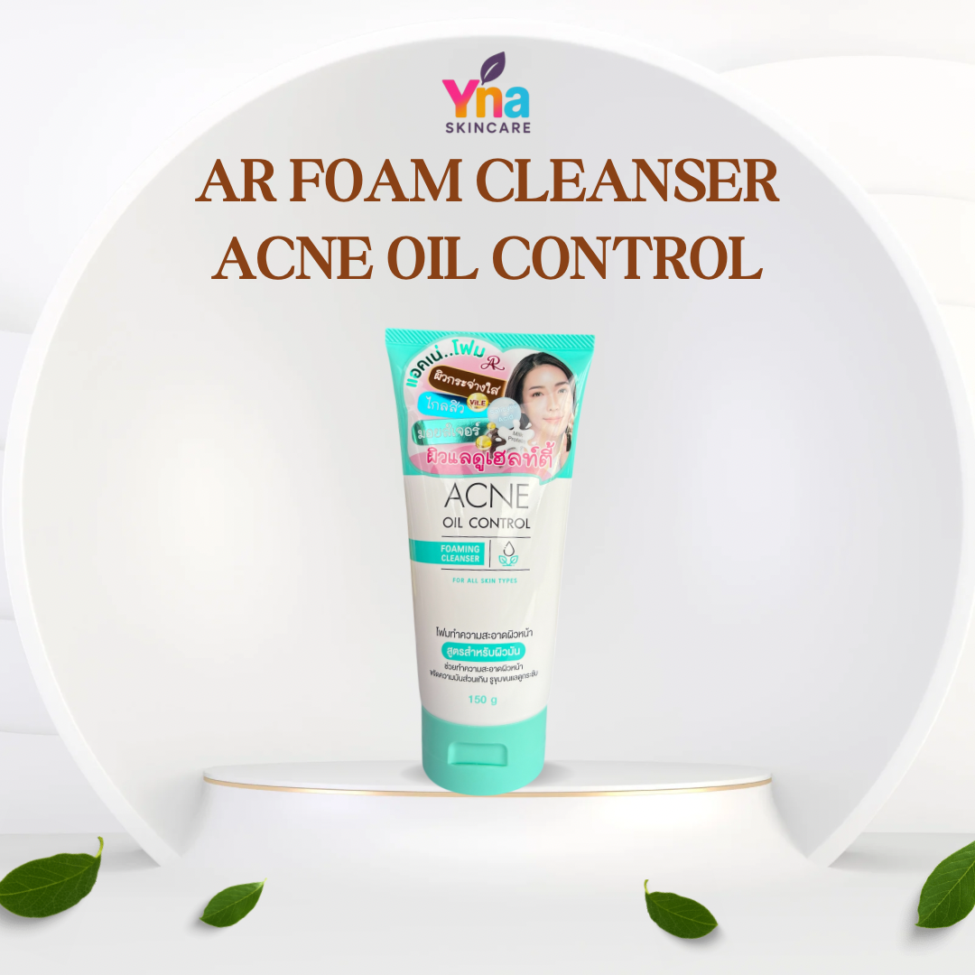 AR Acne Oil Control Foaming Cleanser – Vitamin E + Milk Protein (150g)