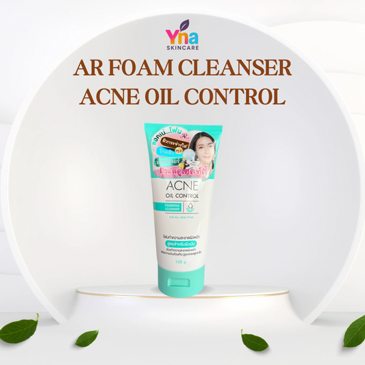 AR Acne Oil Control Foaming Cleanser – Vitamin E + Milk Protein (150g)