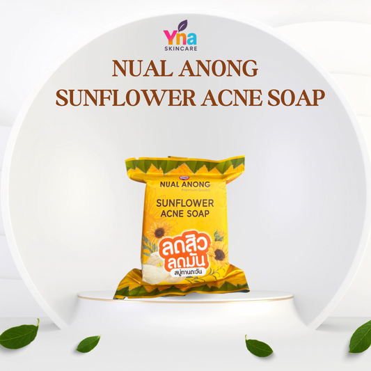 Nual Anong Sunflower Acne Soap – Oil Control & Anti-Acne Care