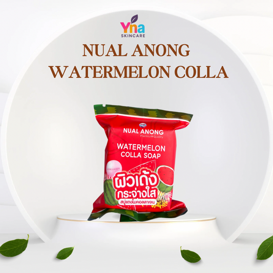 Nual Anong Watermelon Colla Soap – Whitening & Collagen Care