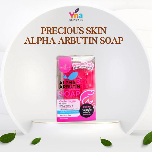 Precious Skin Alpha Arbutin Whitening Soap – Brightening & Smoothing (80g)