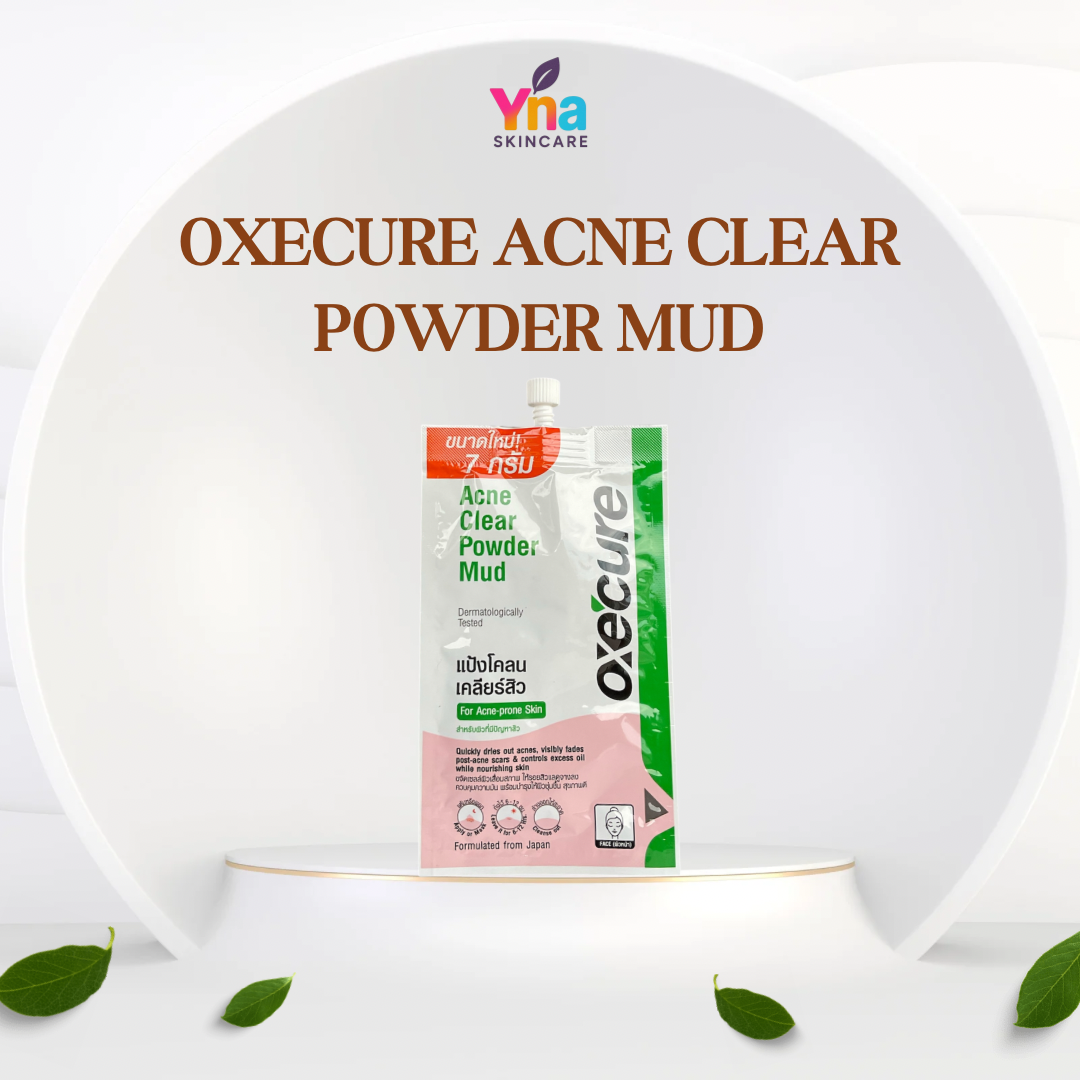Oxecure Acne Clear Powder Mud – For Acne-Prone Skin