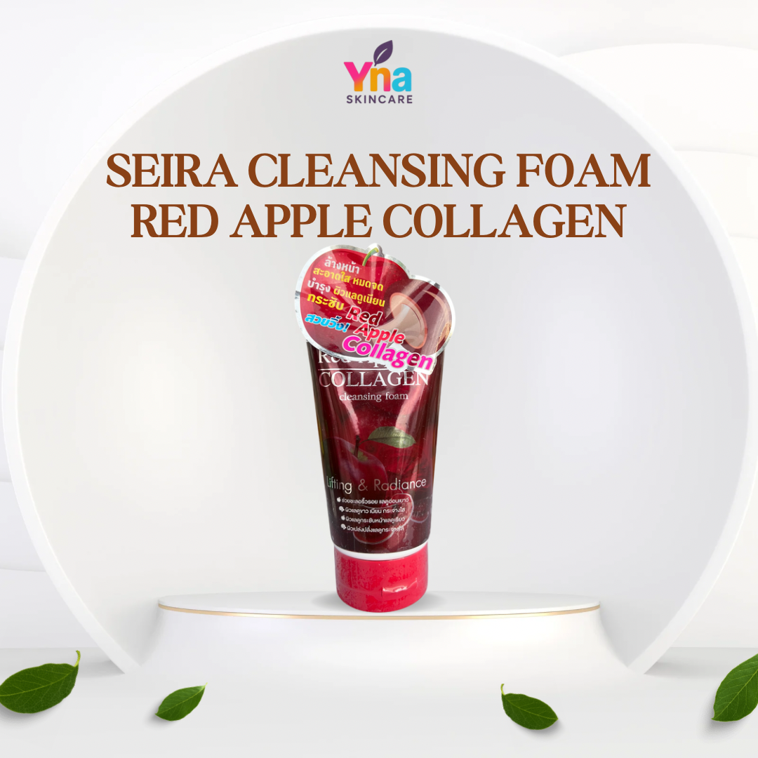 AR Red Apple Collagen Cleansing Foam – Lifting & Radiance (180g)