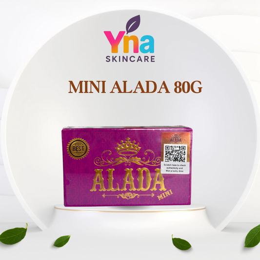 Mini ALADA Whitening Soap – Glutathione & Collagen (80g)