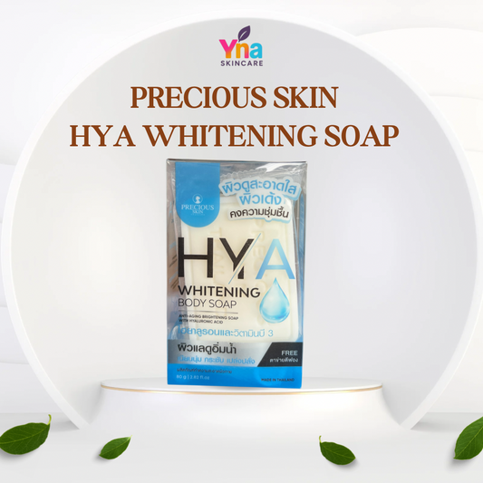 Precious Skin HYA Whitening Body Soap – Hyaluronic Acid & Vitamin B3 (80g)