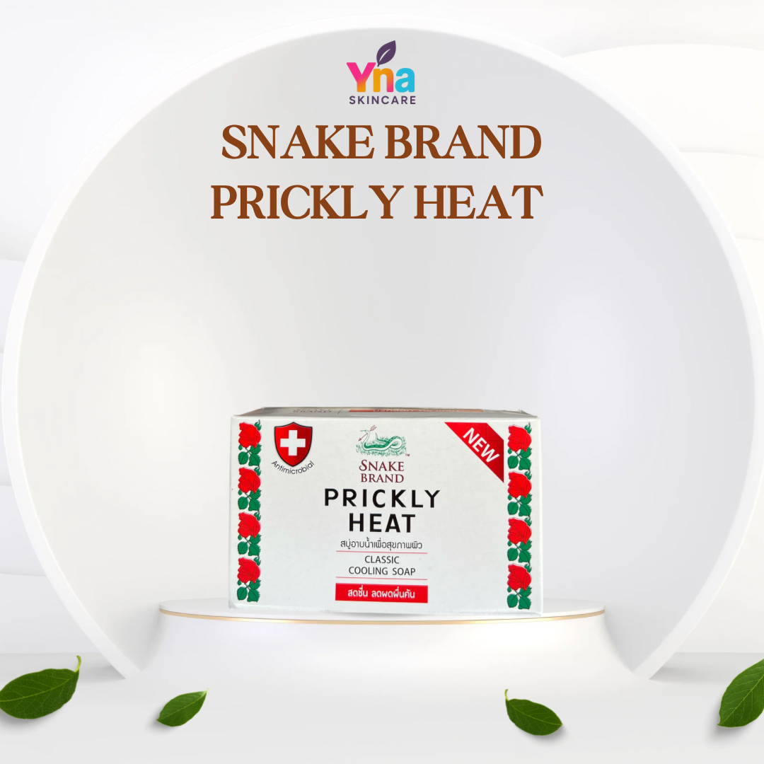 Snake Brand Prickly Heat Classic Cooling Soap – Antimicrobial Refreshing Care