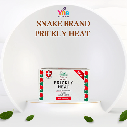 Snake Brand Prickly Heat Classic Cooling Soap – Antimicrobial Refreshing Care