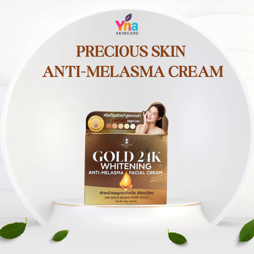 Precious Skin Gold 24K Whitening Anti-Melasma Facial Cream – 15g