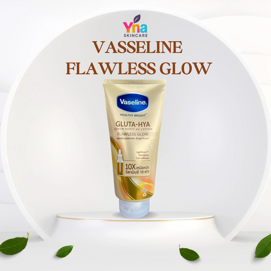 Vaseline Healthy Bright Gluta-HYA Serum Burst UV Lotion – Flawless Glow (300ml)