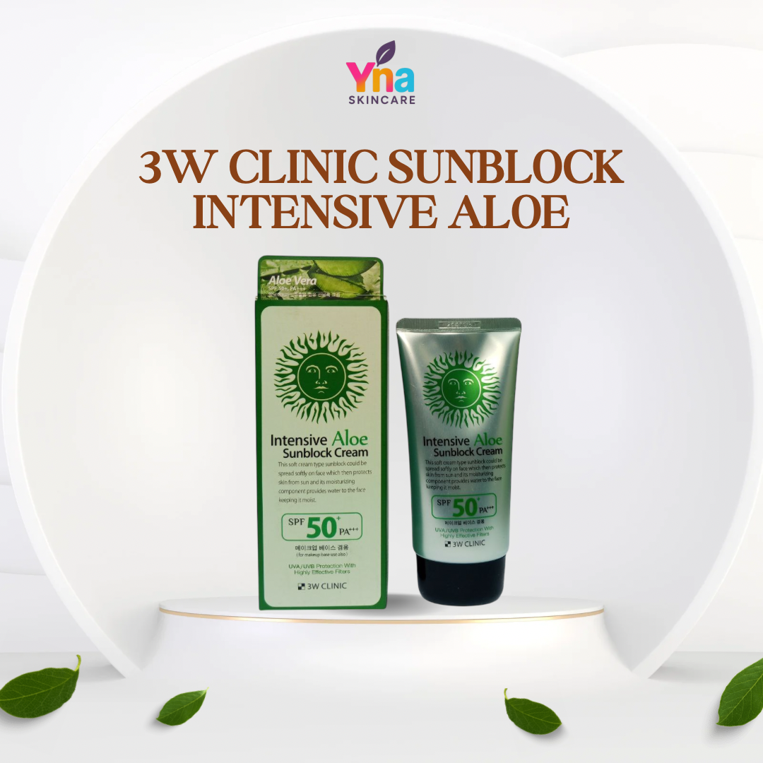 3W Clinic Intensive Aloe Sunblock Cream SPF 50+ PA+++ (70ml)