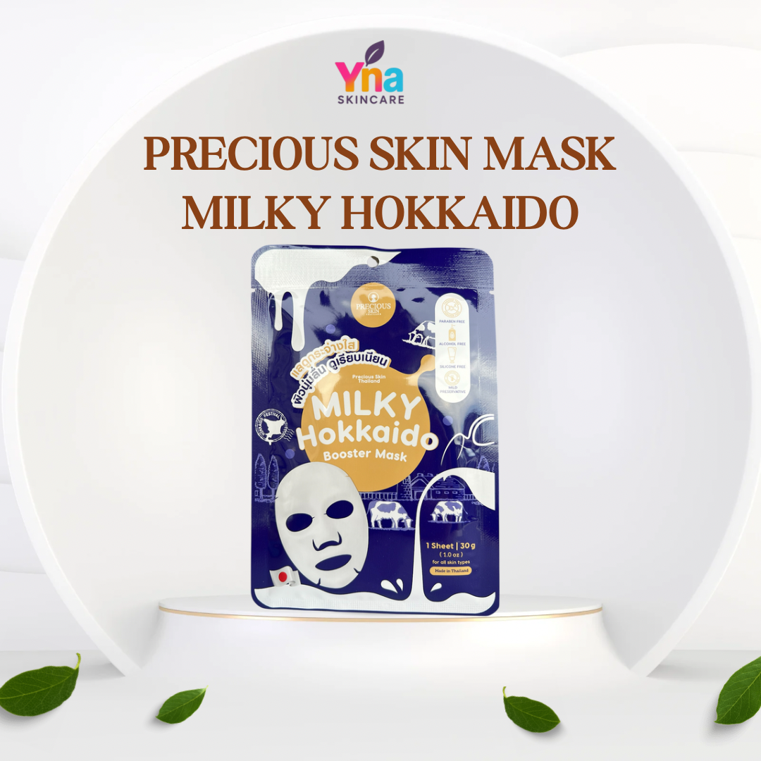 Precious Skin Milky Hokkaido Booster Mask – Brightening & Hydrating (30g)
