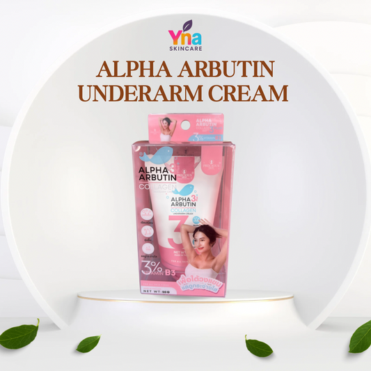 Precious Skin Alpha Arbutin Underarm Cream – Whitening & Deodorizing with Collagen (50g)