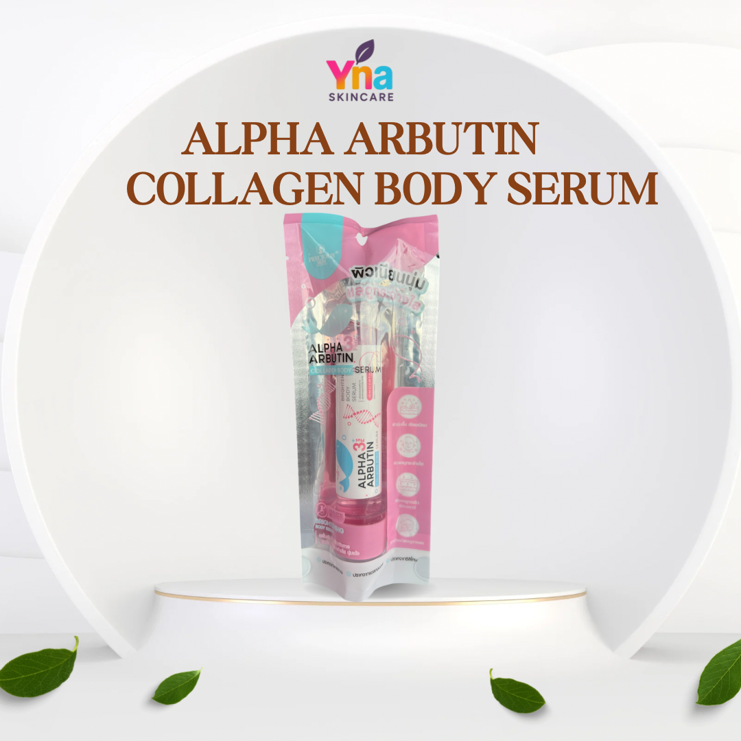 Alpha Arbutin Collagen Body Serum – Deep Whitening & Skin Firming (45ml)