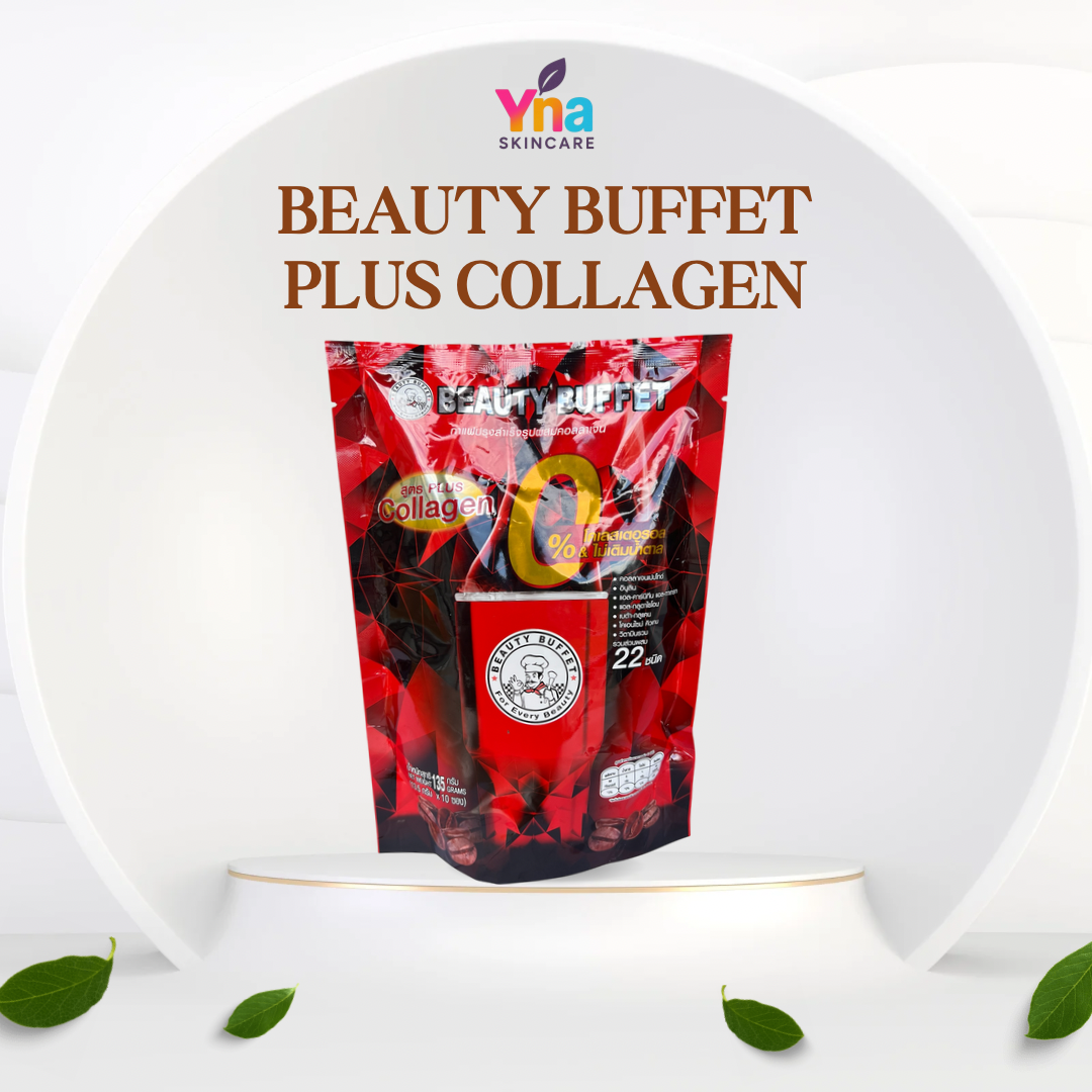 Beauty Buffet Plus Collagen Coffee – Skin Firming & Whitening (22 Sachets)