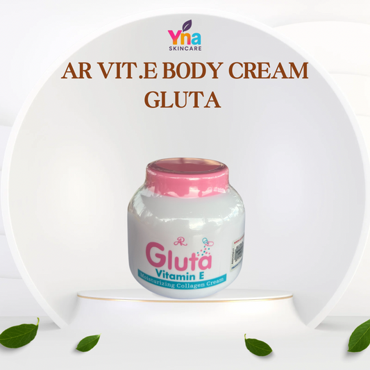AR Vitamin E Gluta Body Cream – Moisturizing Collagen Whitening Lotion