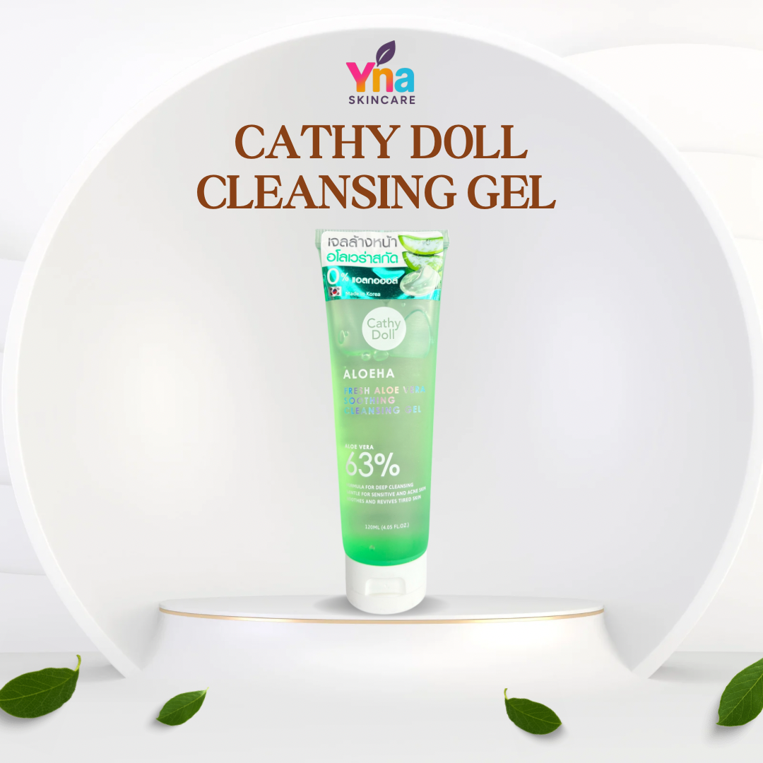 Cathy Doll Aloeha Fresh Aloe Vera Soothing Cleansing Gel – 63% Aloe Vera (120ml)