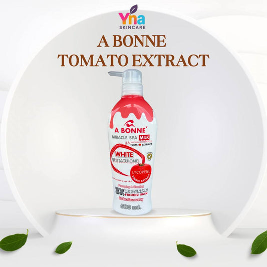 A Bonne’ Miracle Spa Milk UV Whitening Lotion Plus Tomato Extract & Glutathione (500ml)