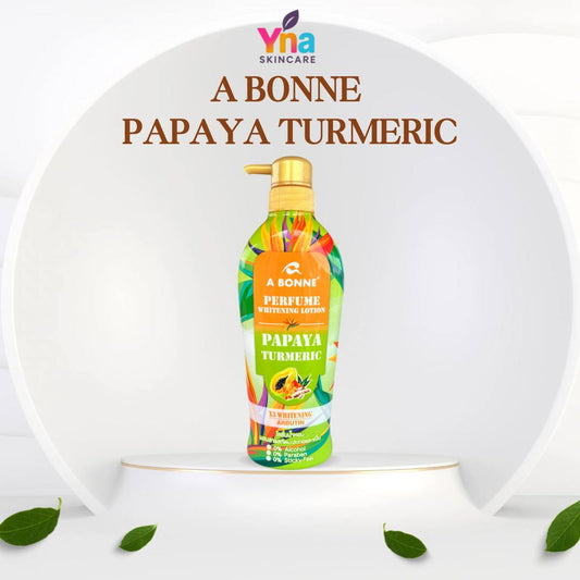 A Bonne’ Perfume Whitening Lotion – Papaya Turmeric (500ml)
